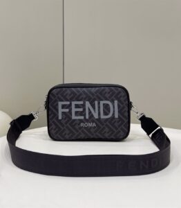 Camera Case Black FF fabric bag